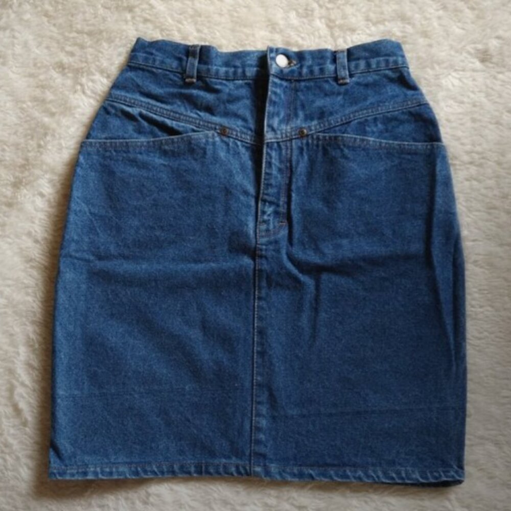 Vintage Calvin Klein jean skirt
